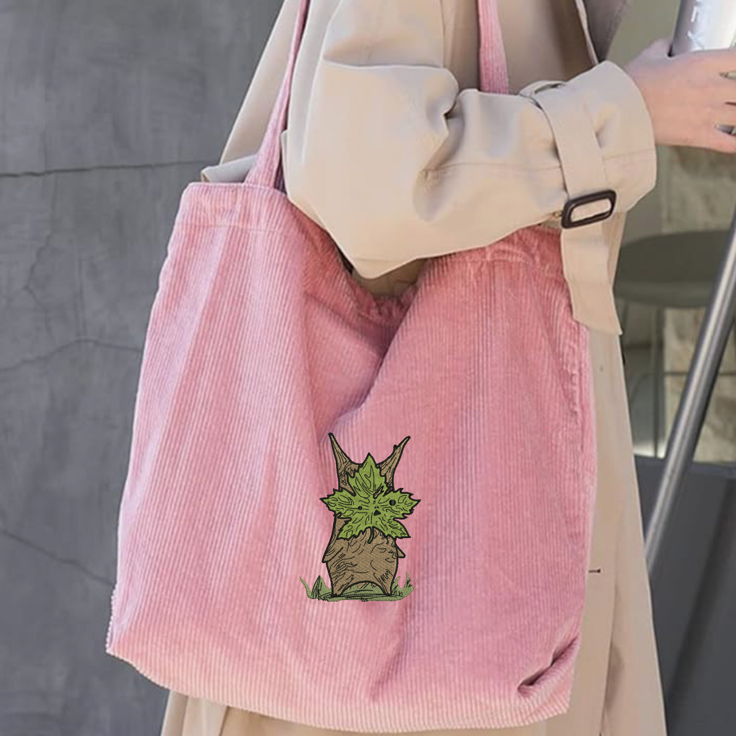 Korok Embroidered Tote Bag