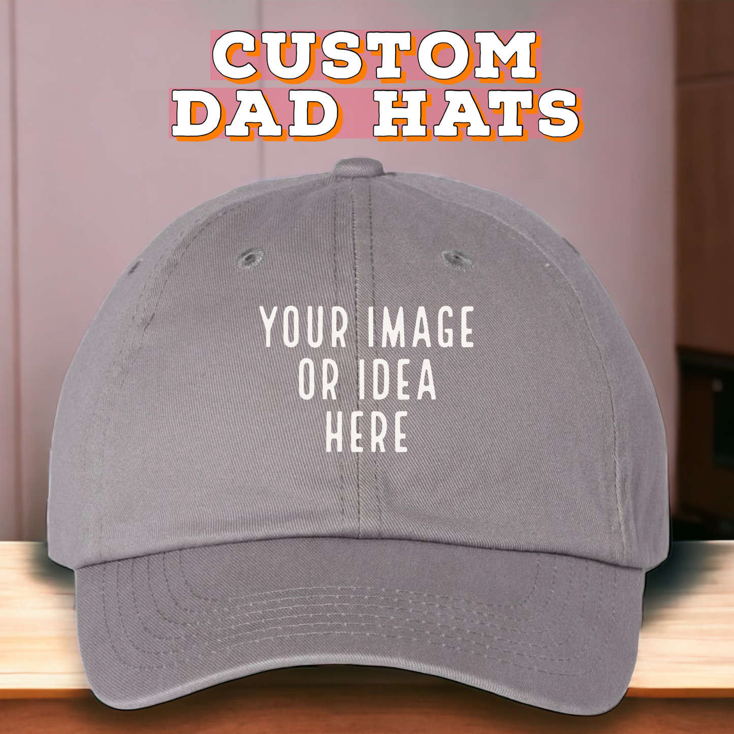 Custom shop dad hats