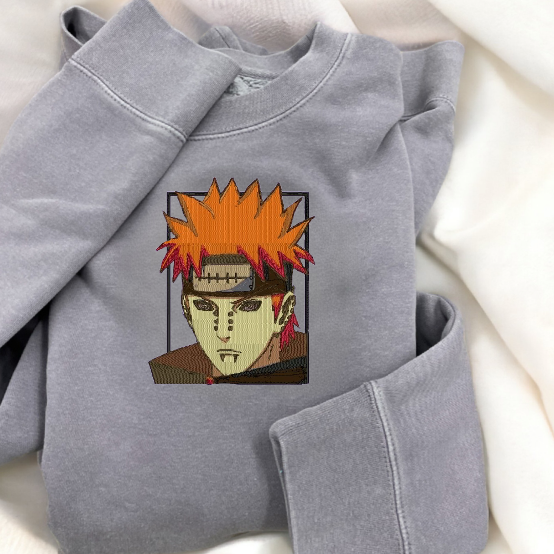 Custom Crewneck Embroidered Sweatshirt Any Character