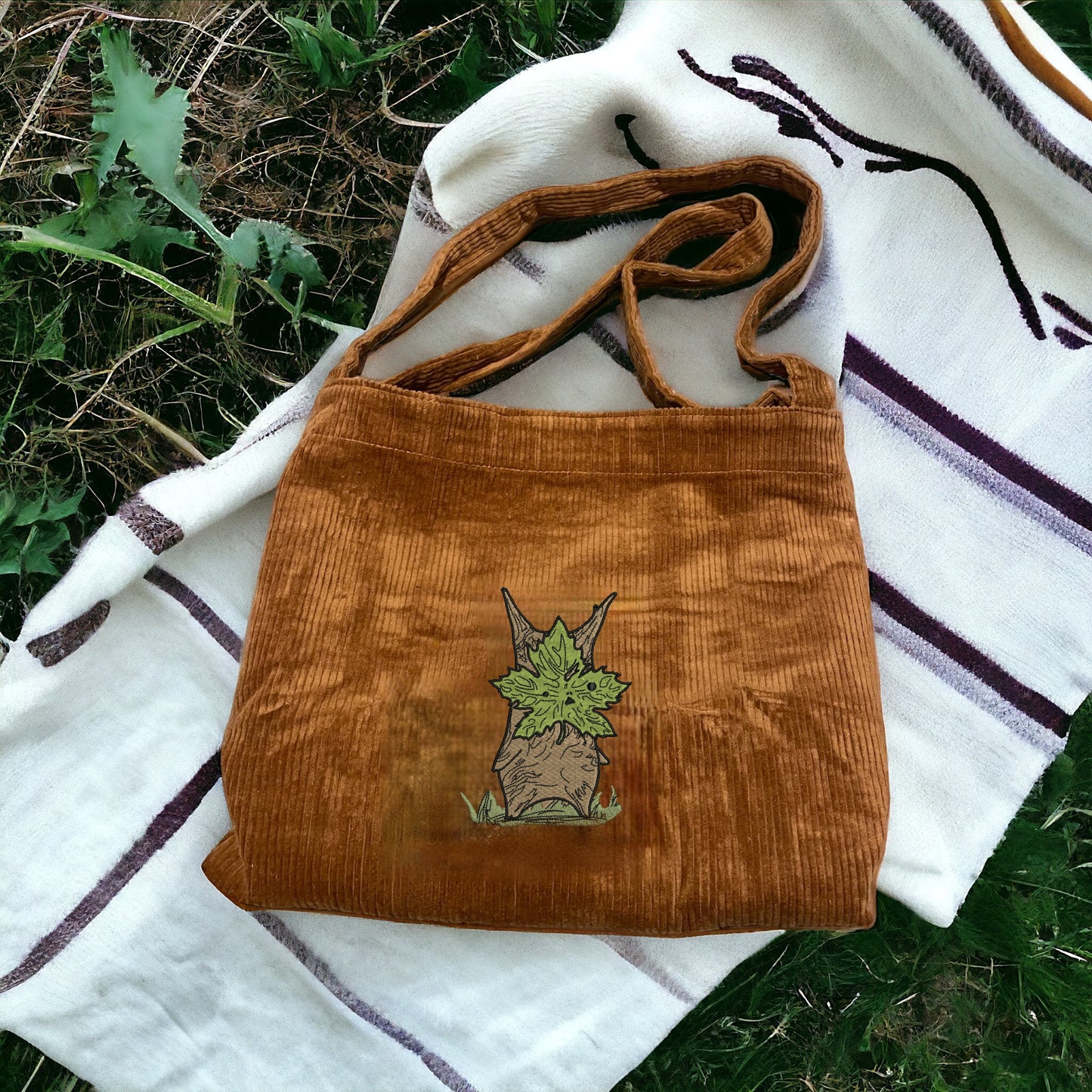 Korok Embroidered Tote Bag