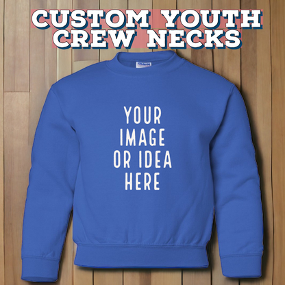 Custom Embroidered Crewnecks| Kids