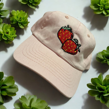 Strawberry Dad Hat