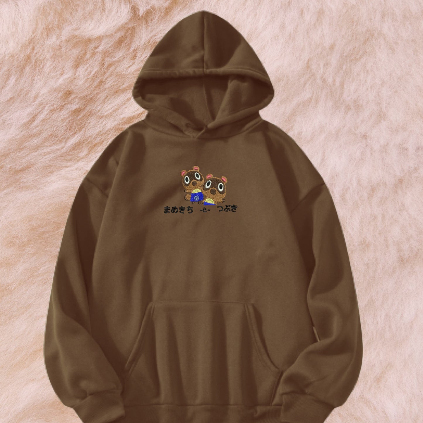 Timmy & Tommy Nook- Animal Crossing Embroidered Hoodie