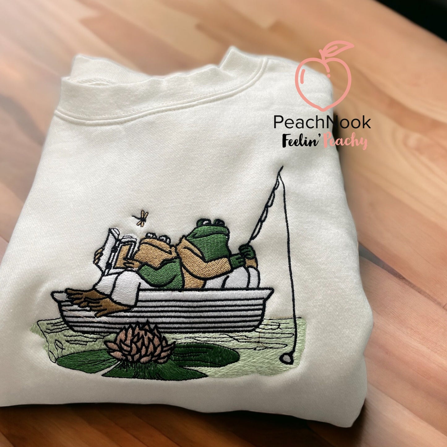 Frog & Toad Boat Crew Neck Sweatshirt